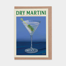 Load image into Gallery viewer, Dry Martini Greetings Card