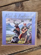 Load image into Gallery viewer, Deanamharts Arts ‘Meal do Naidheachd’ (Congratulations) Greetings Card