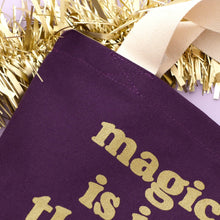 Load image into Gallery viewer, Magic is in the Air - Plum Little Bag