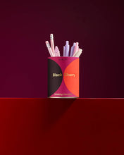 Load image into Gallery viewer, Black Cherry Ocelot drinking choc - Organic dark choc flakes, 200g