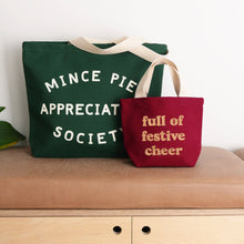 Load image into Gallery viewer, Full of Festive Cheer - Burgundy Little Bag