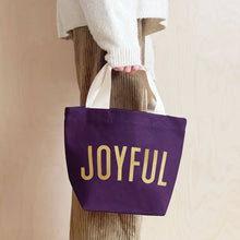 Load image into Gallery viewer, Joyful - Plum Little Bag