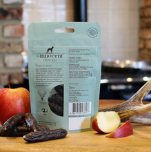 Load image into Gallery viewer, Dog Snacks The Innocent Hound - Grain Free Venison Sausages with Chopped Apple