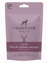 Load image into Gallery viewer, Dog Snacks The Innocent Hound - Grain Free Sliced Venison Sausage