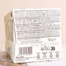 Load image into Gallery viewer, Virginia Mini Panettone Hanging Gift Box Italian Cake 100g