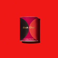 Load image into Gallery viewer, Black Cherry Ocelot drinking choc - Organic dark choc flakes, 200g
