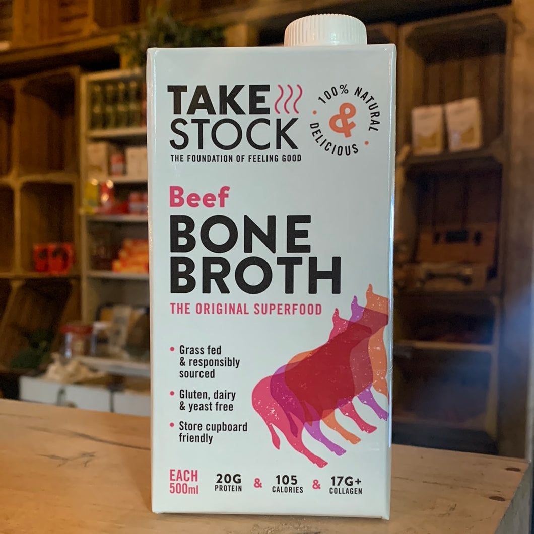 Take Stock Freja Beef Bone Broth - 500ml
