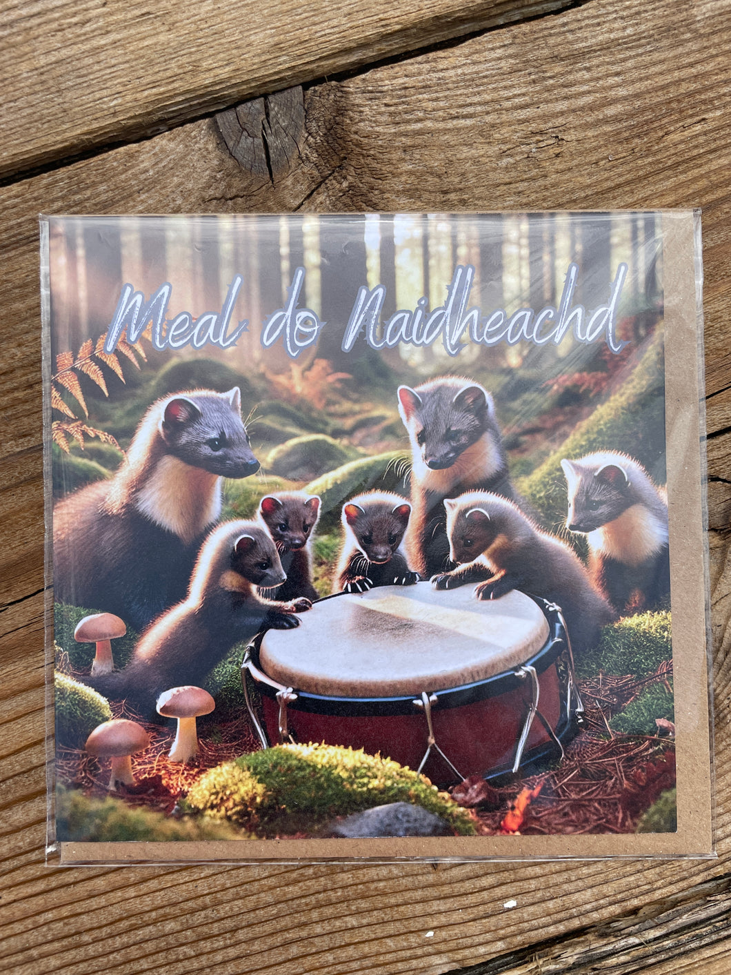 Deanamharts Arts ‘Meal do Naidheachd’ (Congratulations) Greetings Card