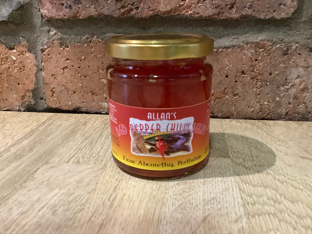 Allan’s Red Pepper Chilli Jelly 190ml