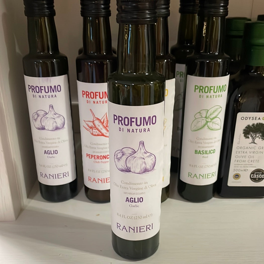 Profumo Italian Extra Virgin Olive Oil with Garlic 250ml