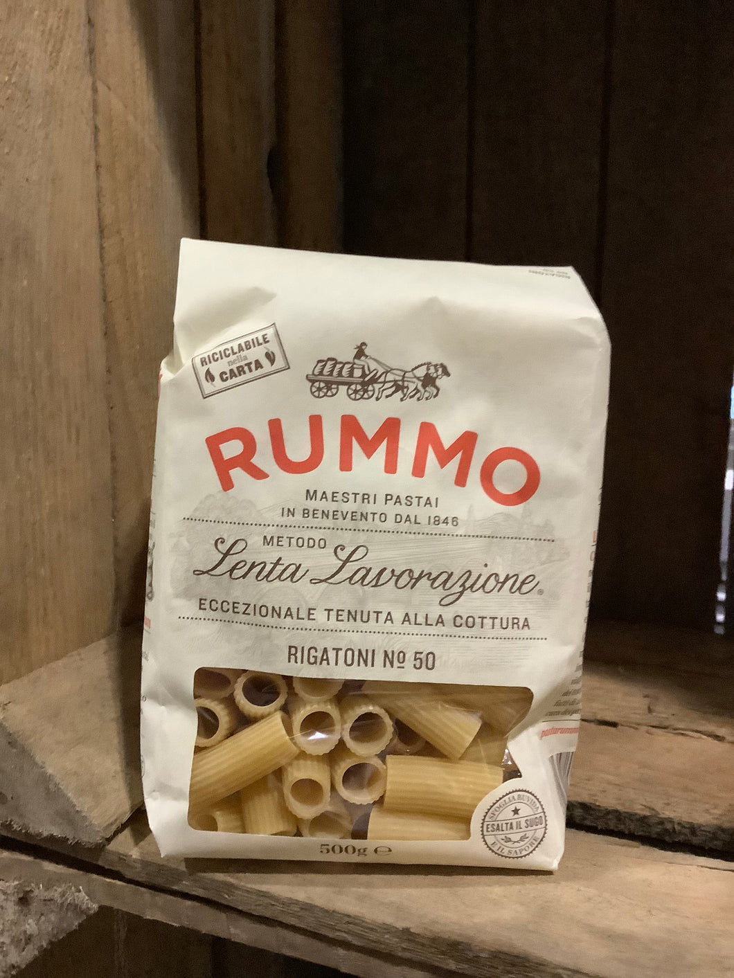 Rummo Rigatoni No.50 500g Pasta