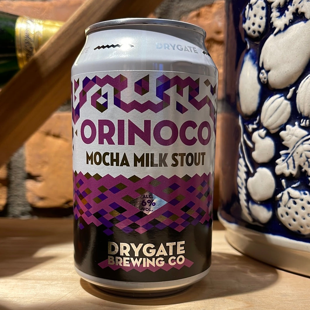 Orinoco Mocha Milk Stout Drygate Brewery 440ml 6.0%abv