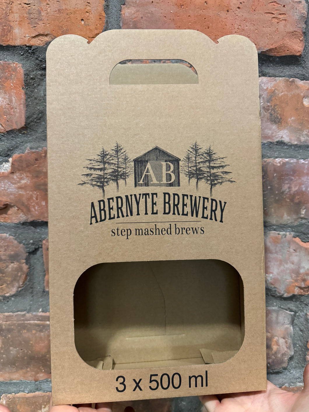 Abernyte Brewery Empty box (3 bottles)