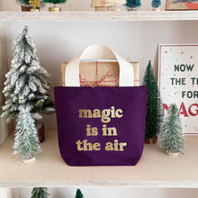 Load image into Gallery viewer, Magic is in the Air - Plum Little Bag
