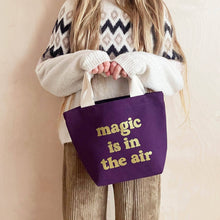 Load image into Gallery viewer, Magic is in the Air - Plum Little Bag
