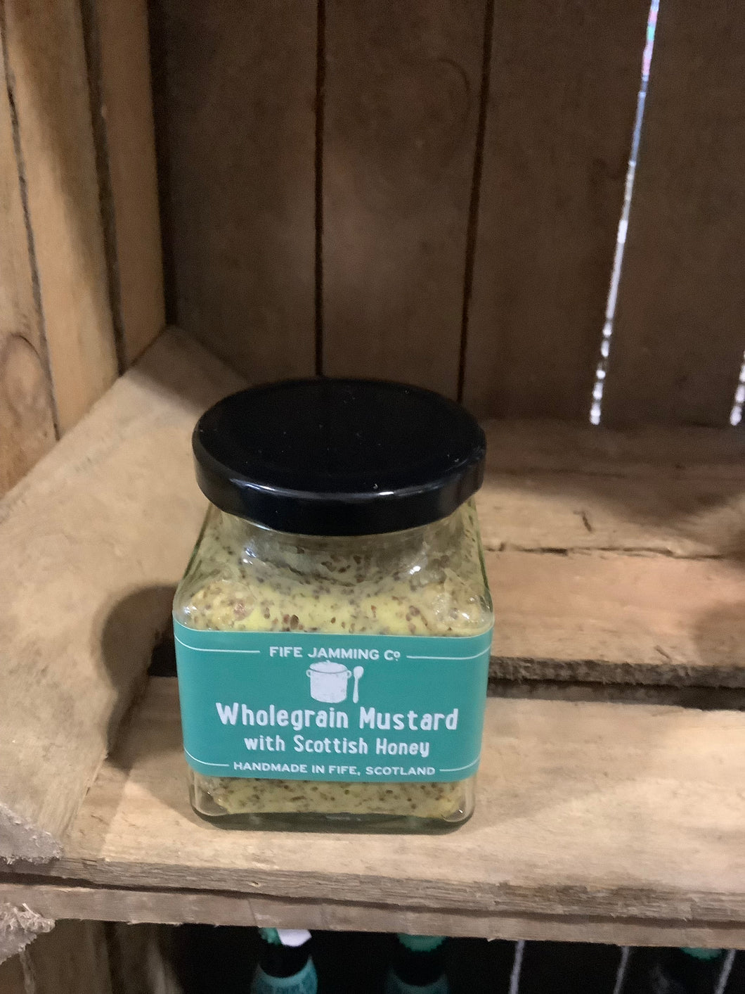 Fife Jamming Co. Wholegrain Mustard with Scottish Honey