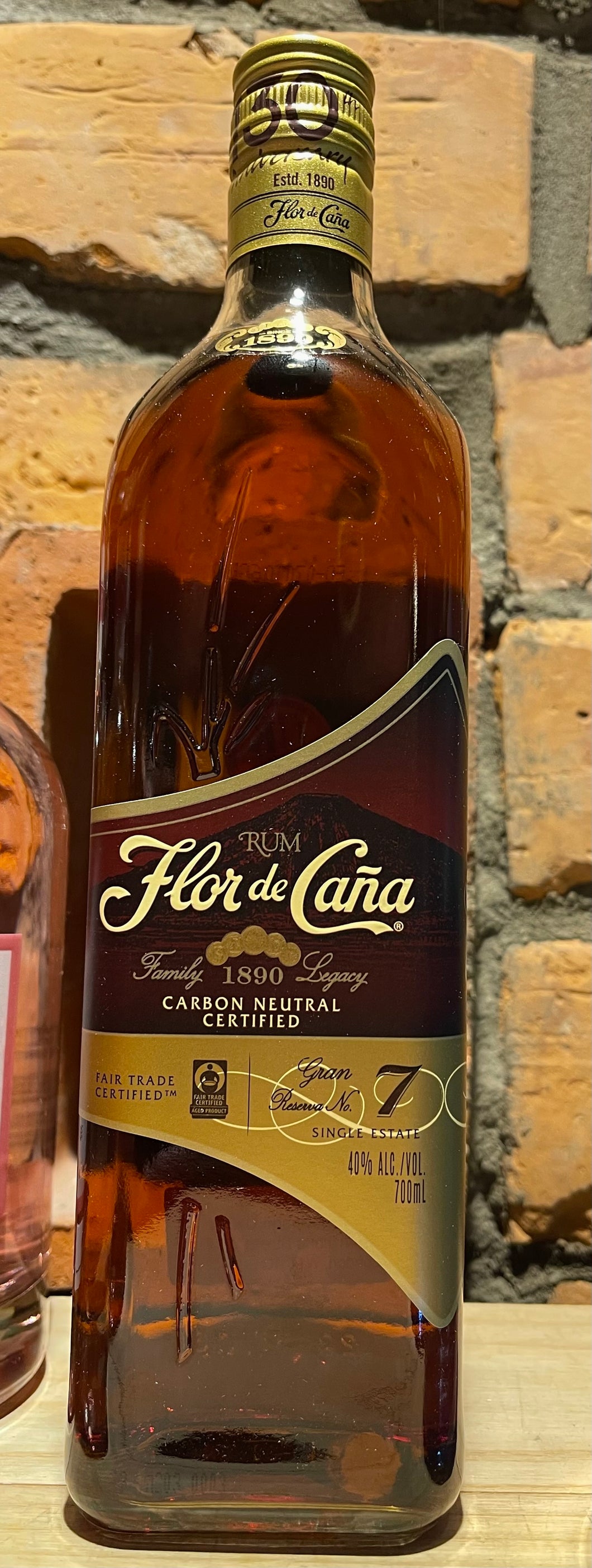 Flor de Cana 7YO Grand Reserve Rum, 70cl
