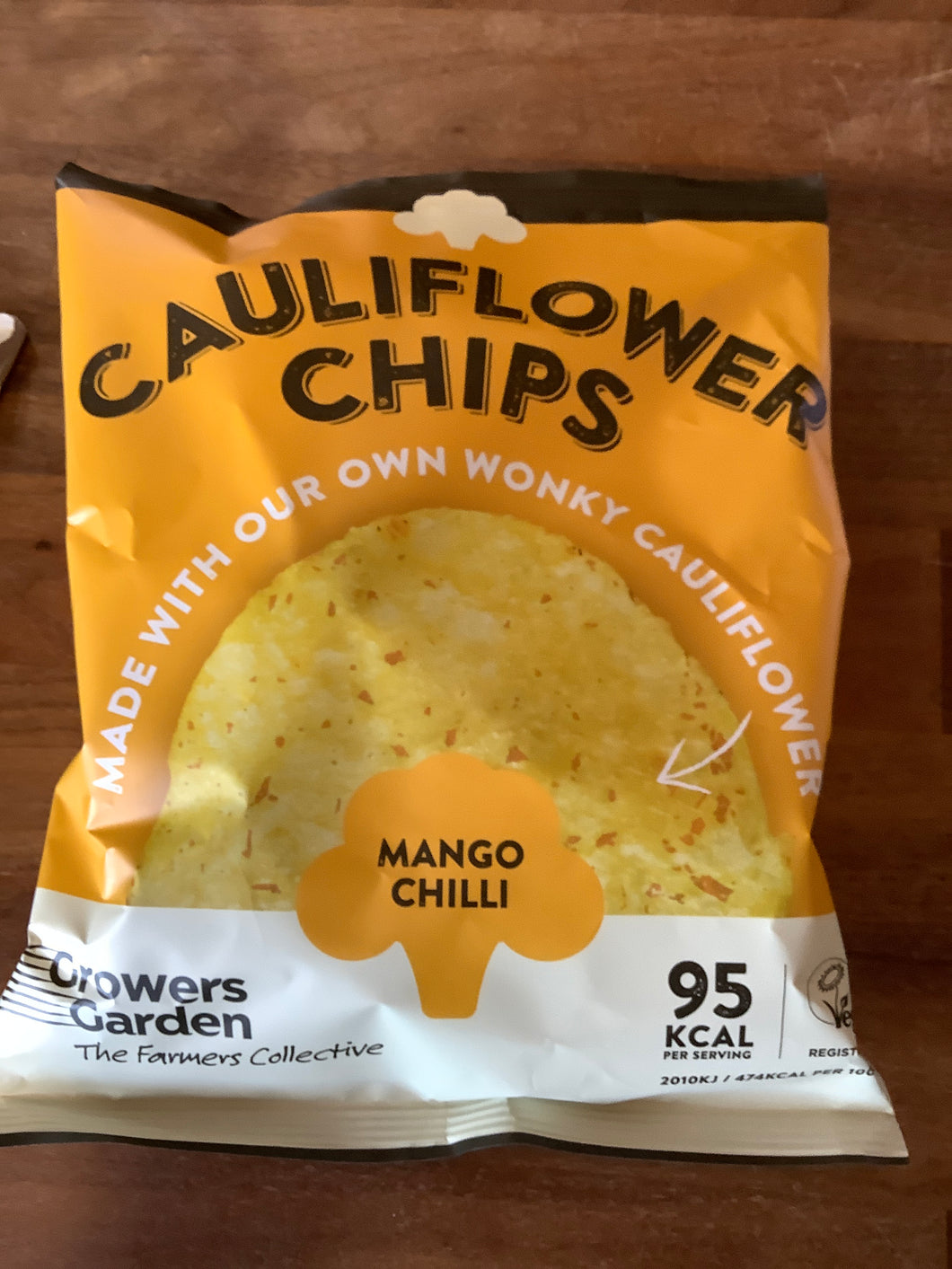 Cauliflower Chips 100g Mango Chilli