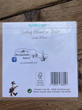 Load image into Gallery viewer, Deanamharts Arts ‘Ducking Around on Guitar’ Greetings Card
