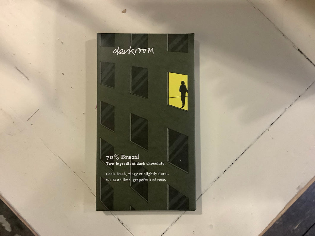 Darkroom 70% Brazilian Dark Chocolate