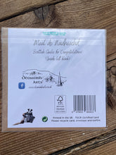 Load image into Gallery viewer, Deanamharts Arts ‘Meal do Naidheachd’ (Congratulations) Greetings Card
