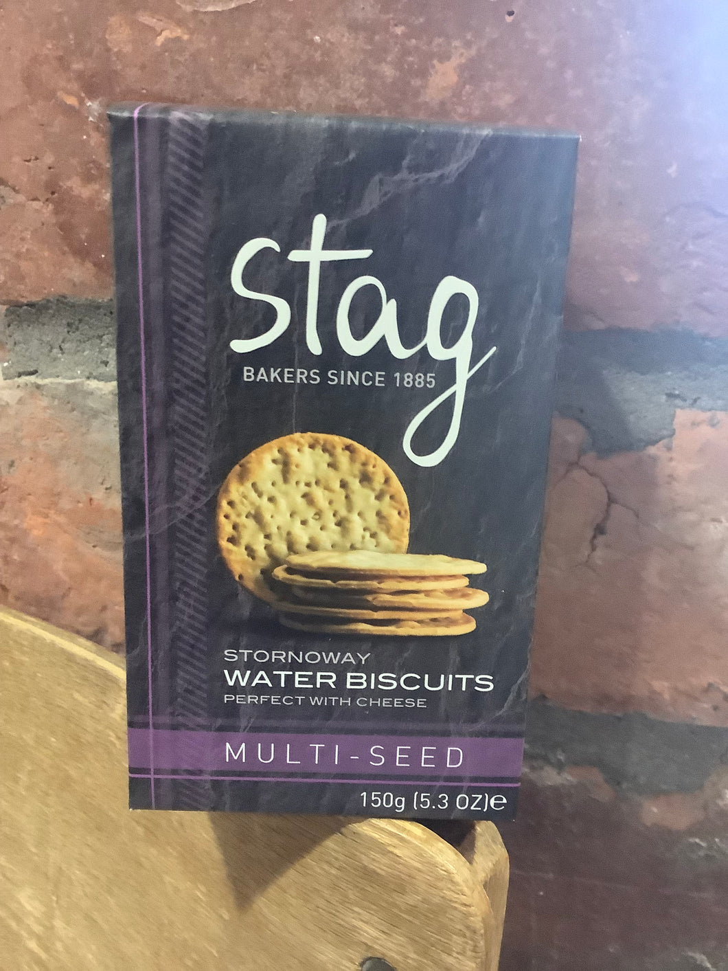 Stag Stornoway Multi-seed Water Biscuits 150g