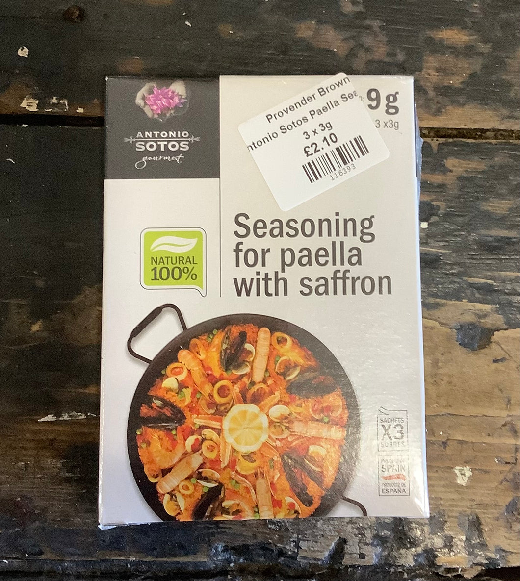 Seasoning for Paella with Saffron