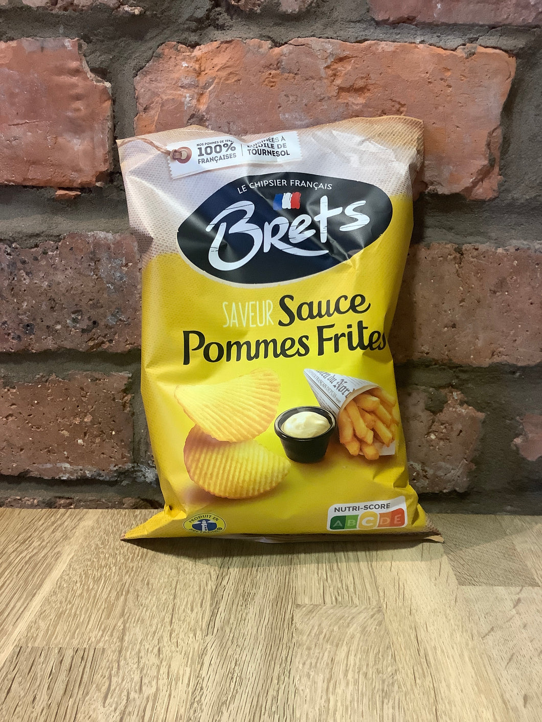Brets French Fries Sauce Ridged crisps