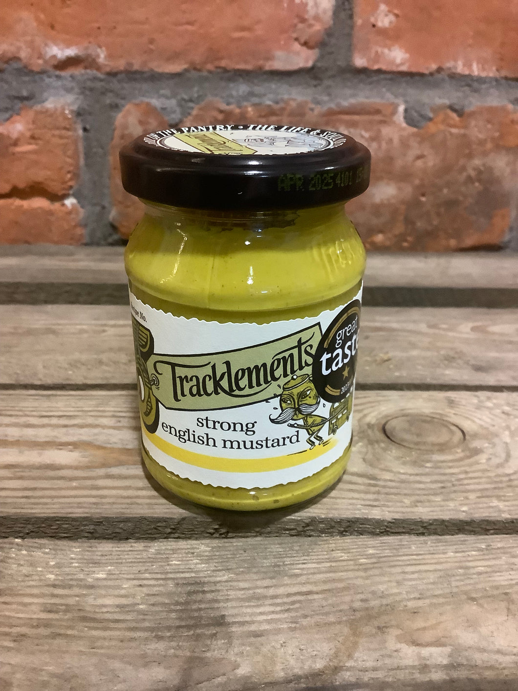 Tracklements Strong English mustard 140g