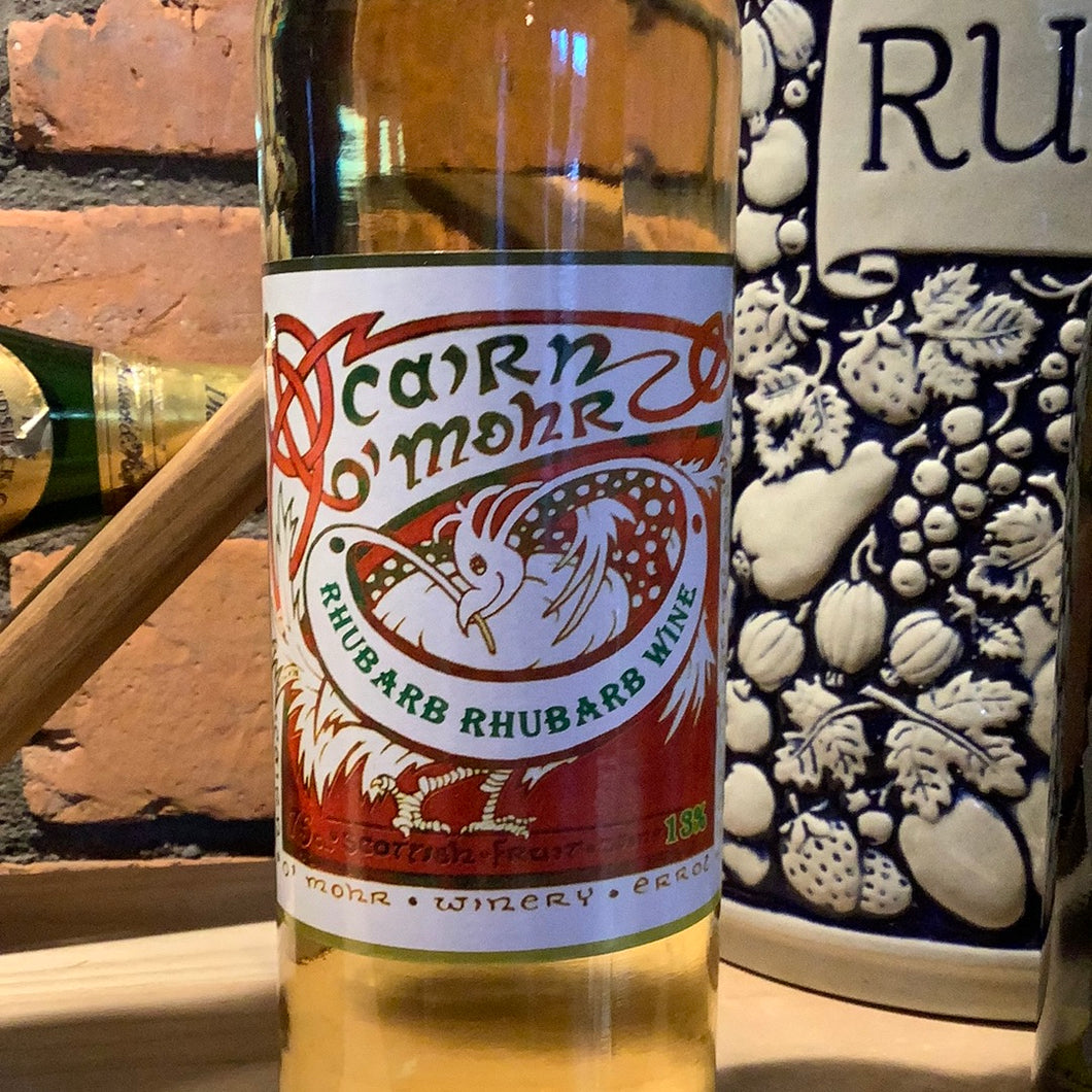 Cairn O’Mohr Rhubarb Rhubarb Wine - 75cl 13%