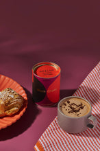 Load image into Gallery viewer, Black Cherry Ocelot drinking choc - Organic dark choc flakes, 200g
