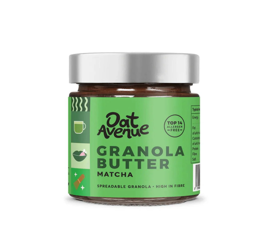 Oat Avenue Matcha Granola Butter