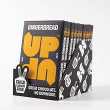 Load image into Gallery viewer, UP UP Gingerbread Milk Chocolate Bar 120G/4.2OZ
