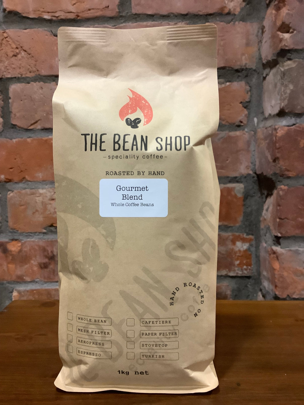 The Bean Shop Gourmet Blend Beans Coffee 1kg
