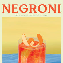 Load image into Gallery viewer, Negroni Greetings Card
