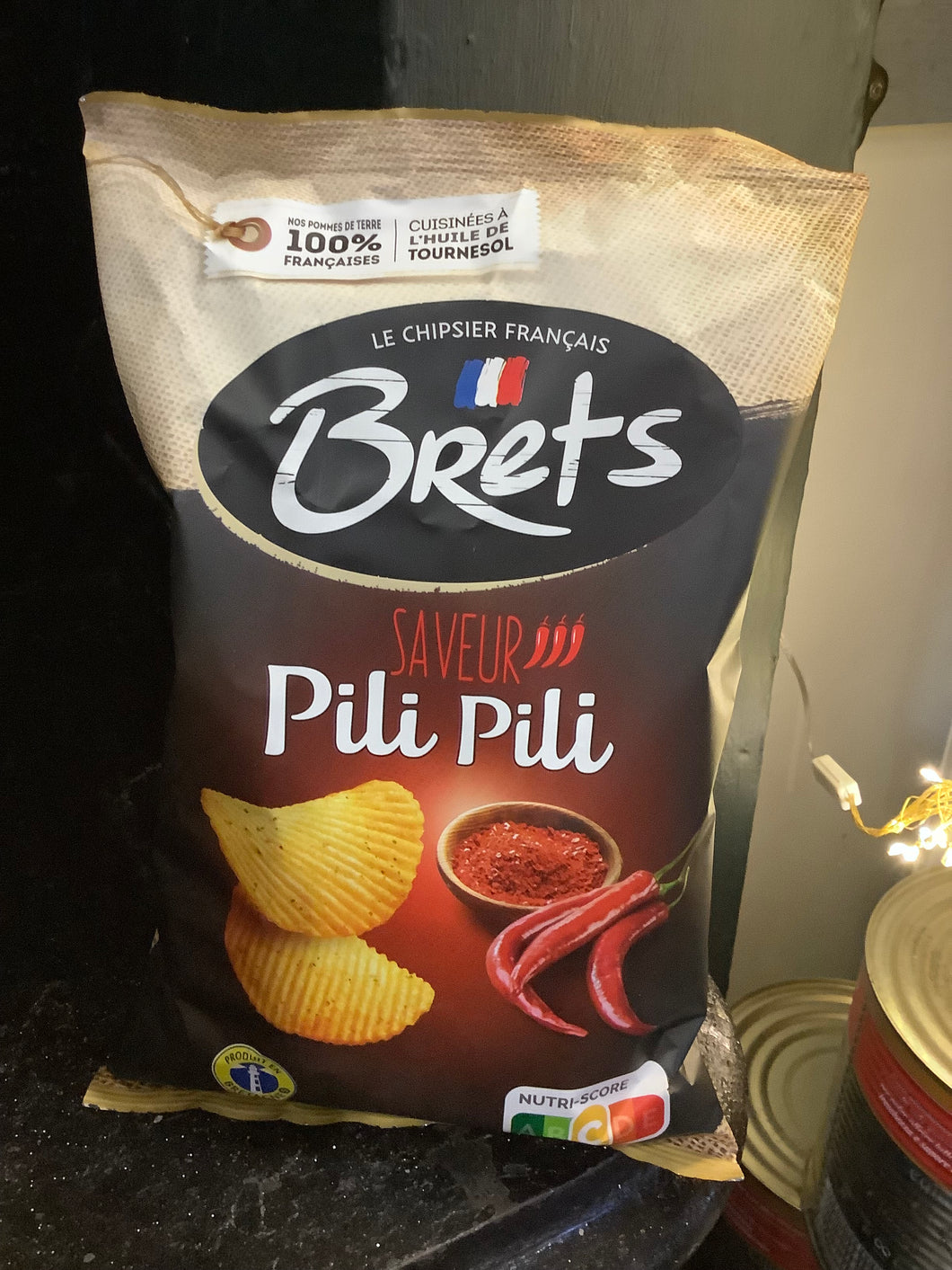 Brets Piri Piri chicken ridged crisps