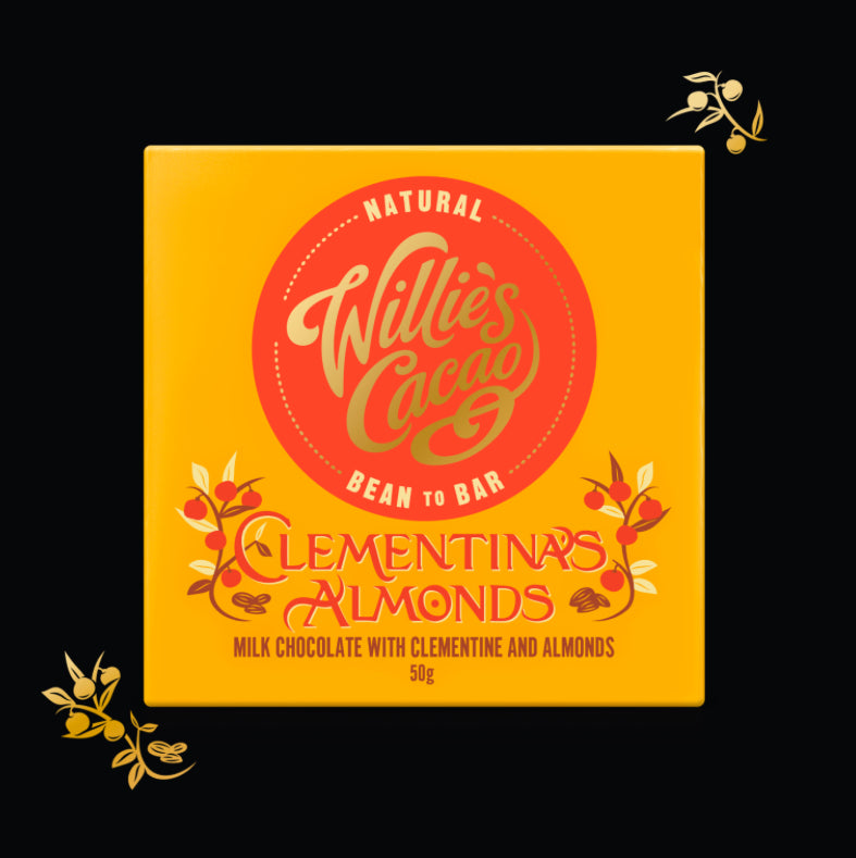 Willie’s Cacao Clementina’s Almonds 50g
