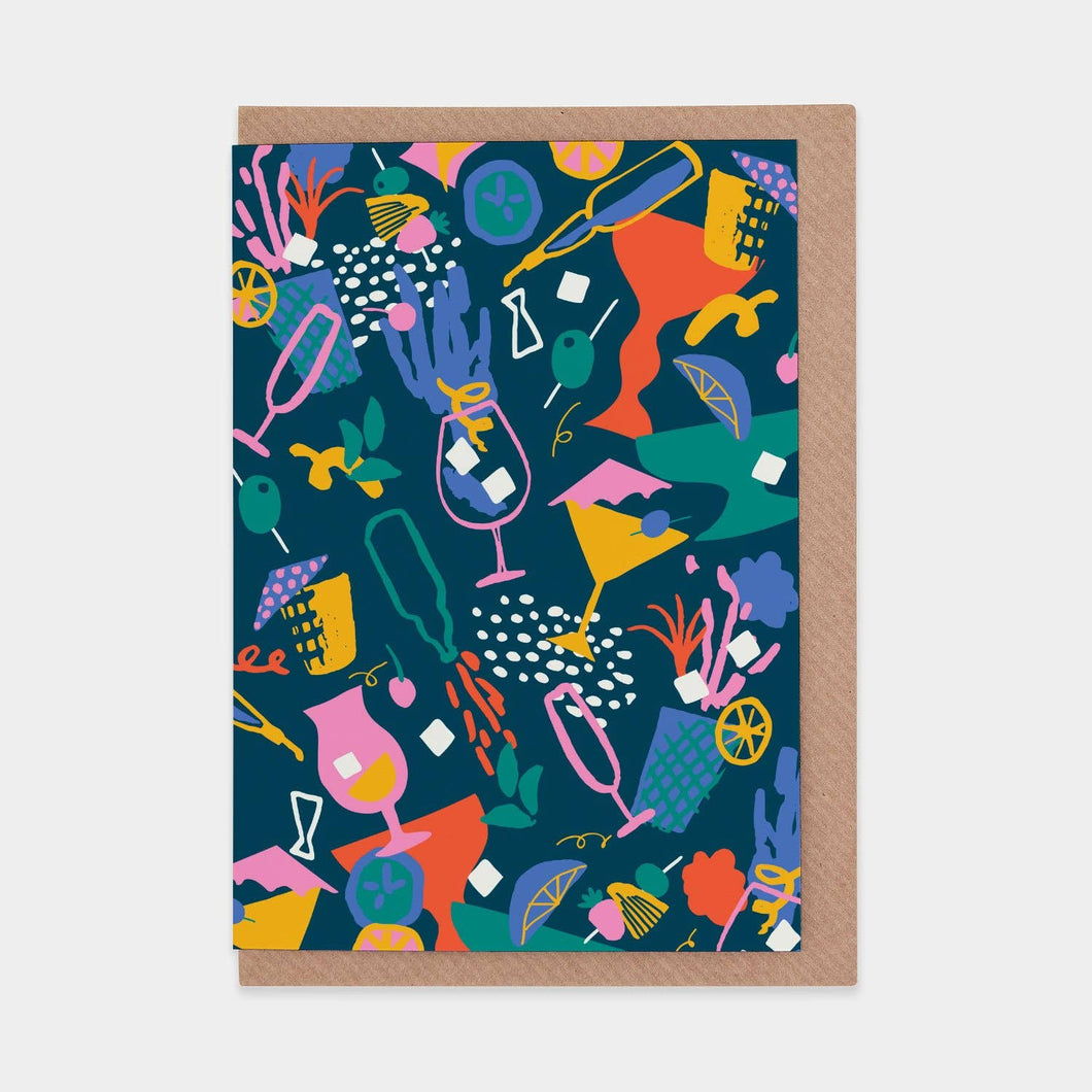 Mixology Greetings Card