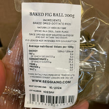 Load image into Gallery viewer, Baked Fig Ball Seggiano 200g
