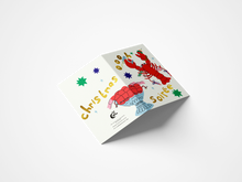 Load image into Gallery viewer, Christmas card 2025 - A Christmas soirée U.K greeting card
