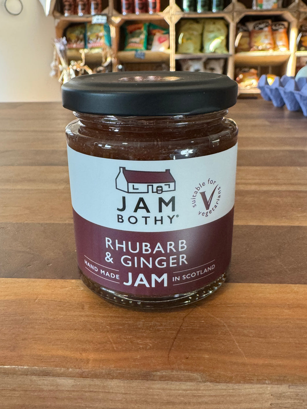 Jam Bothy - Rhubarb & Ginger Jam