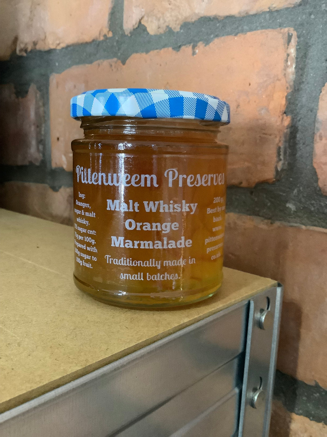 Pittenweem Whisky Marmalade 200g
