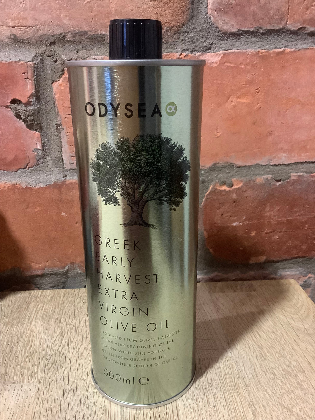 Odysea Greek Early Harvest Extra Virgin Olive Oil 500ml