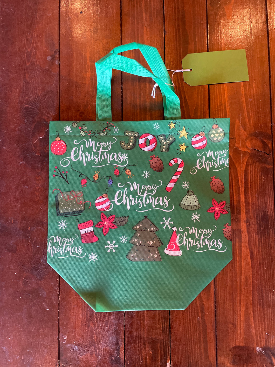 Merry Christmas Fun Colourful Bag
