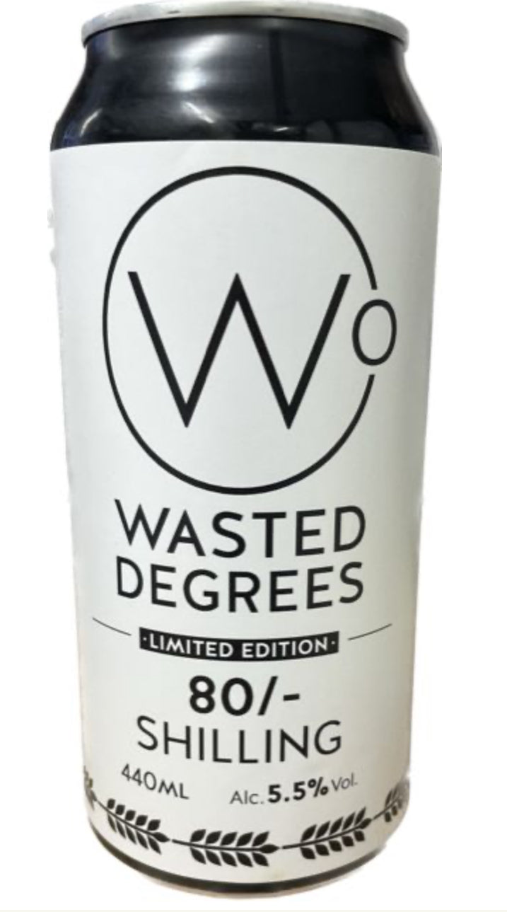 Wasted Degrees 80/- Shilling
