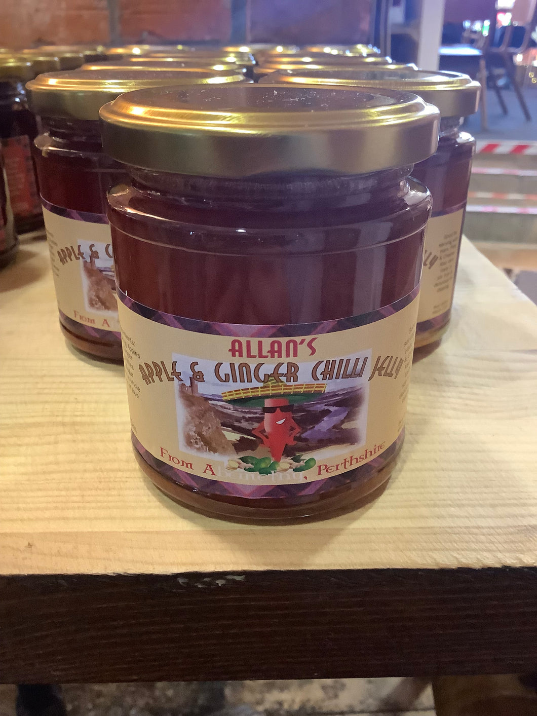 Allan’s Apple & Ginger Chilli Jelly 190g