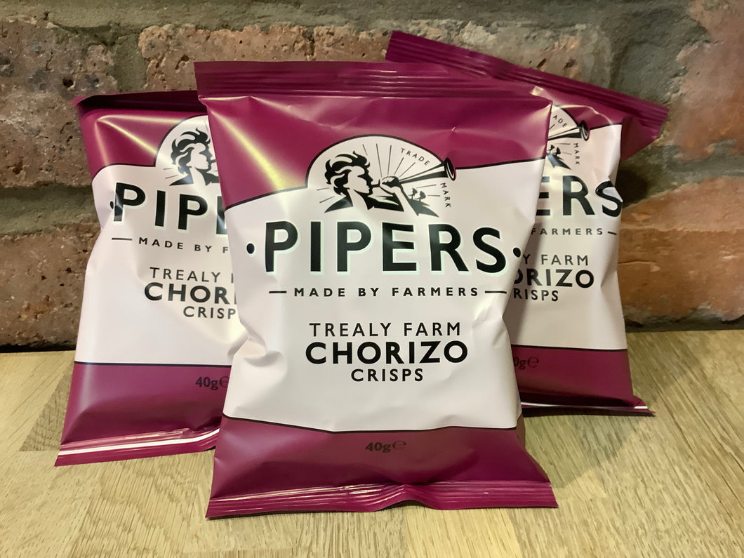 Pipers Chorizo crisps 40g