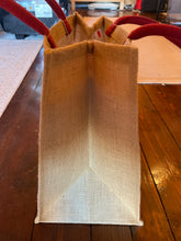Load image into Gallery viewer, Merry Christmas 6 Bottle Jute Bag Large
