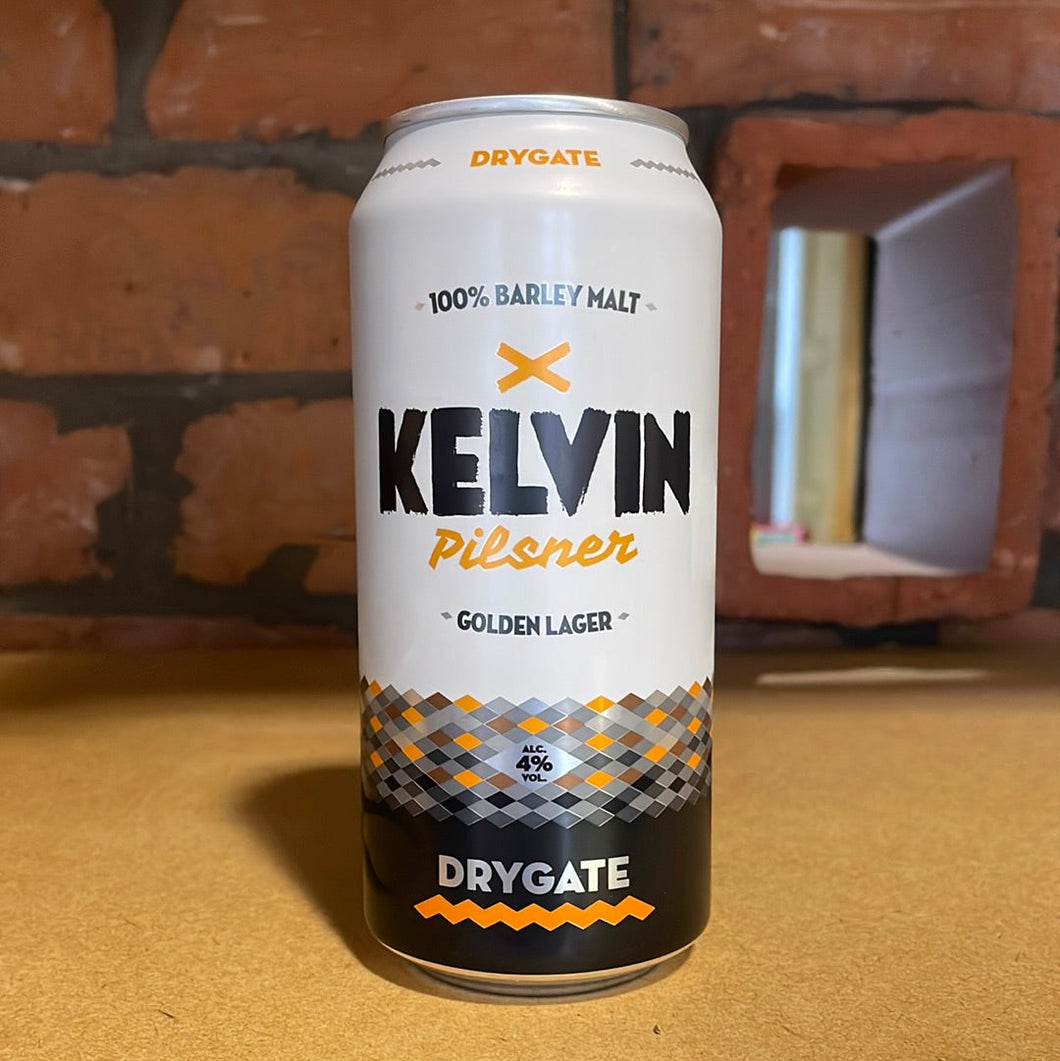 Kelvin Pilsner Drygate Brewery 440ml x 4, 4%abv
