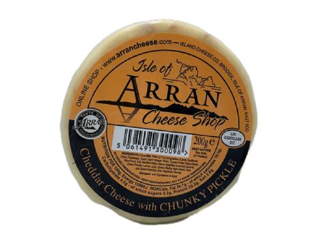 Arran Cheddar Cheese with Chunky Pickle